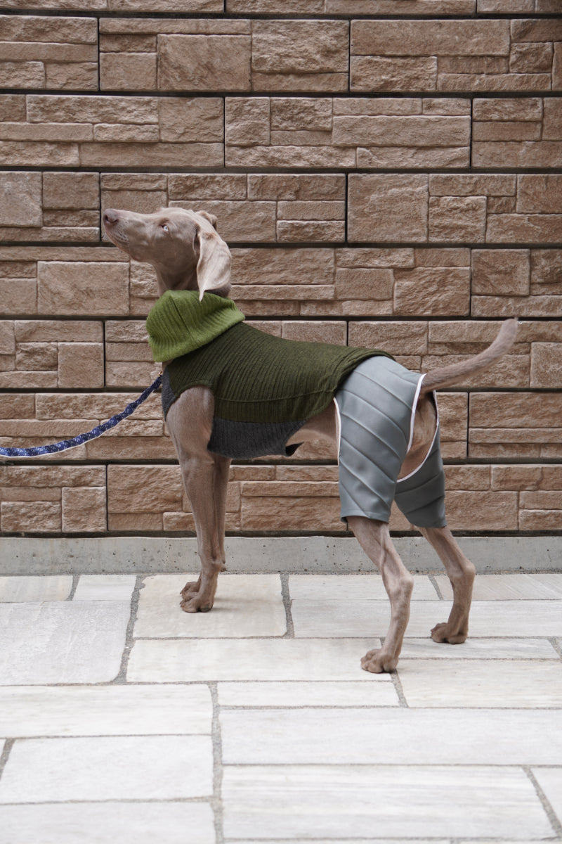 DOG WEAR - モフモフプリーツネックウォーマー