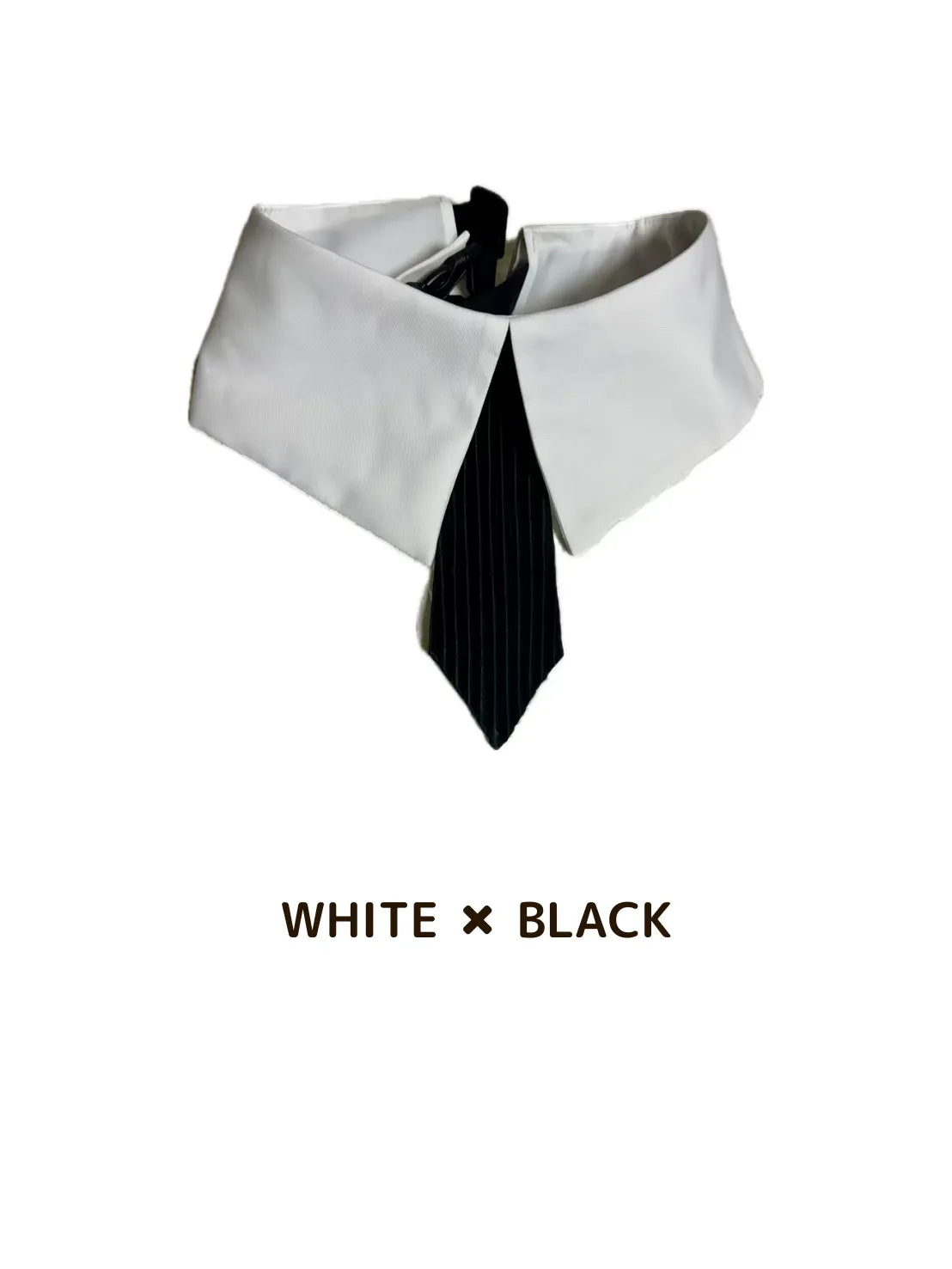 DOG WEAR - 襟付きプリーツネクタイ