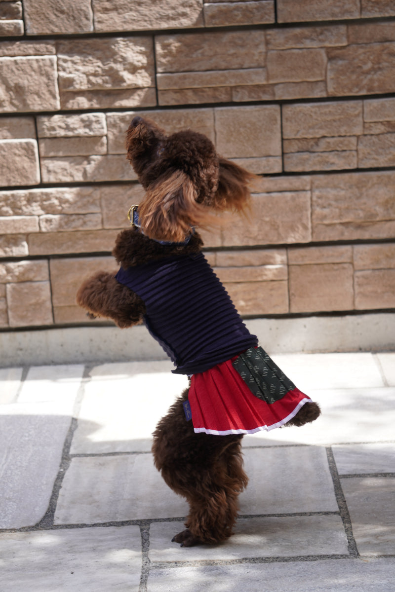 wanpleats(ワンプリーツ) 犬服 dogwear ドッグウェア 着せ替え お揃い スカート 超大型犬 超小型犬