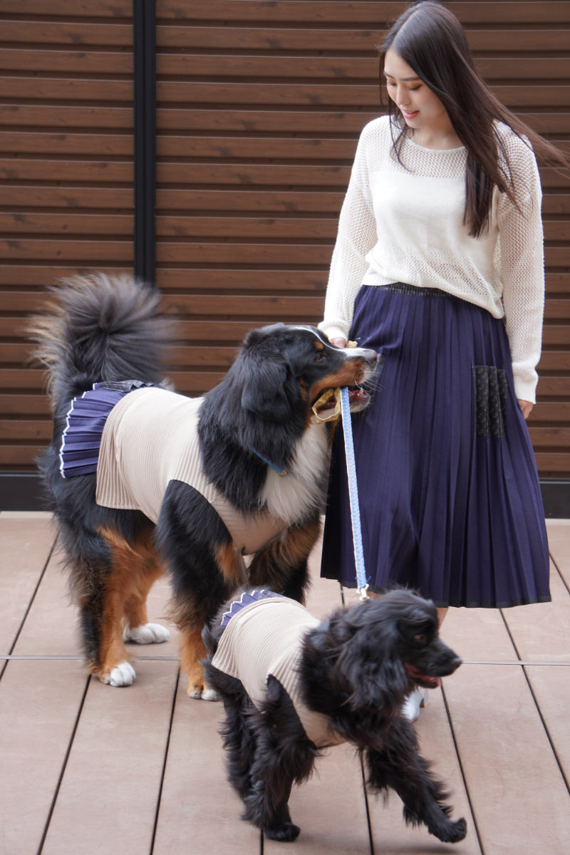 wanpleats(ワンプリーツ) 犬服 dogwear ドッグウェア 着せ替え お揃い スカート 超大型犬 超小型犬