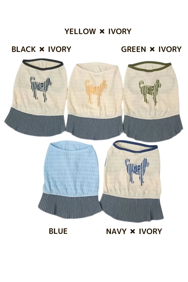 DOG WEAR - マジョリカプリーツチュニック