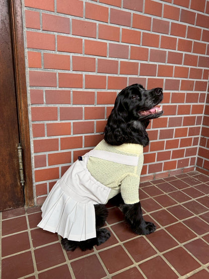 DOG WEAR - プリーツサロペットスカート
