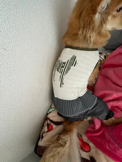 DOG WEAR - マジョリカプリーツオールインワンスカート付き