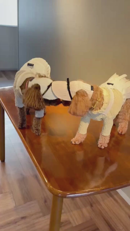 DOG WEAR - プリーツサロペットパンツ