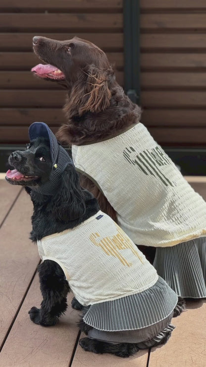 DOG WEAR - マジョリカプリーツオールインワン