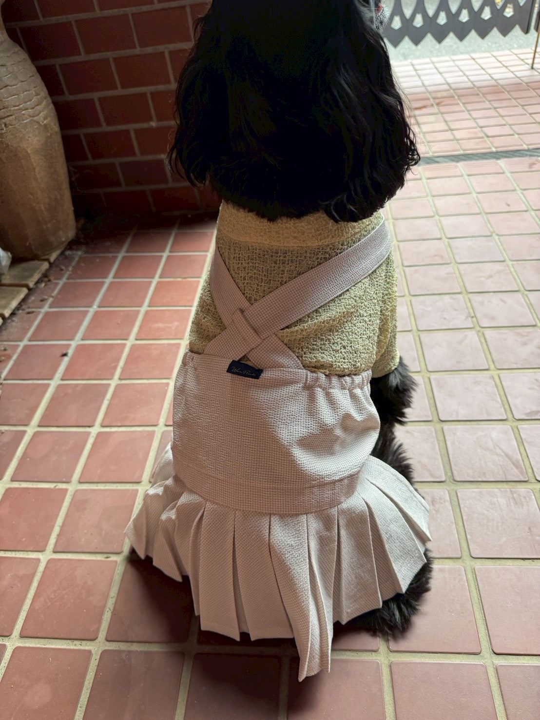 犬服 ドッグウェア プリーツサロペットスカート dog wear – Wan!Pleats