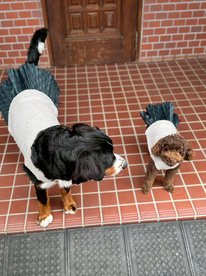 DOG WEAR - シャギーニットプリーツタンクトップ