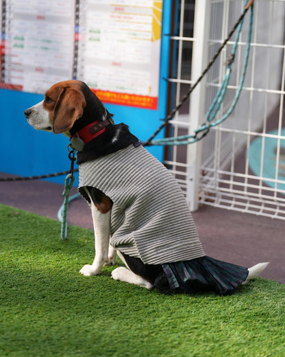 DOG WEAR - シャギーニットプリーツタンクトップ