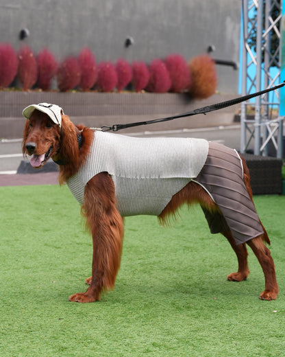 DOG WEAR - シャギーニットプリーツタンクトップ