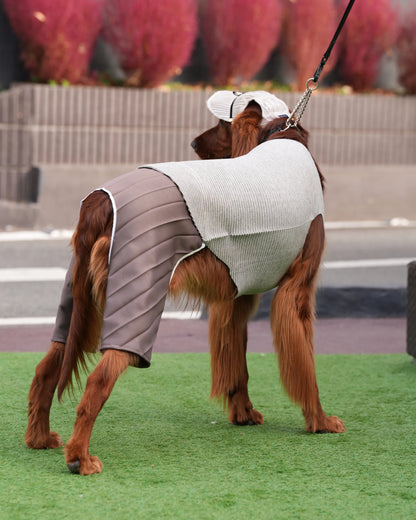 DOG WEAR - シャギーニットプリーツタンクトップ